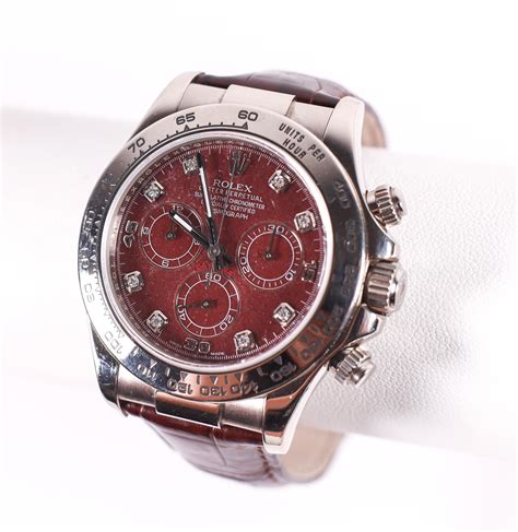 rolex rubellite dial|Rolex 116519 daytona.